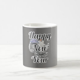 Mug New Year with Happy party  コーヒーマグカップ