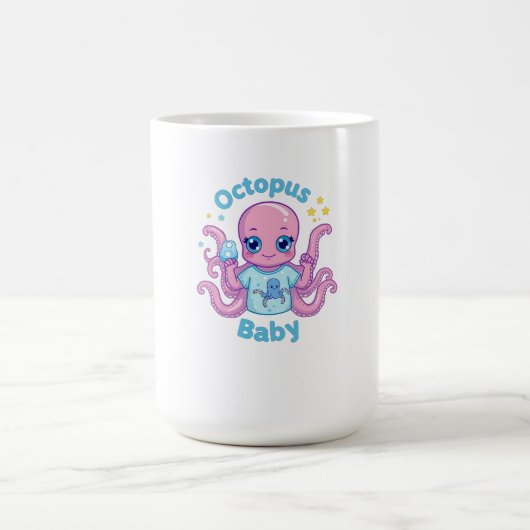 Mug Octopus Baby  コーヒーマグカップ (中央)