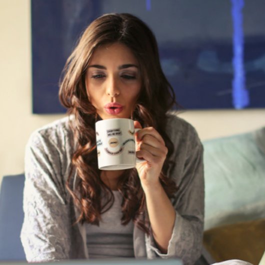 Mug of勇気付けられる園区自信とポジティビティ マグカップ