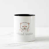Mug of Sleepy Cat– Need Moar Naps ツートーンマグカップ (中央)