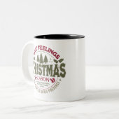 Mug of Warmth: Another Cup of Hot Chocolate ツートーンマグカップ (正面左)