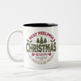 Mug of Warmth: Another Cup of Hot Chocolate ツートーンマグカップ