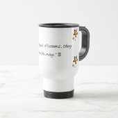 Mug on the theme of motivation. トラベルマグ (正面右)