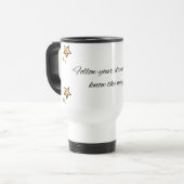 Mug on the theme of motivation. トラベルマグ (正面左)