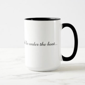 Mug One more drink and I ll be under the host  マグカップ