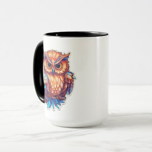 Mug Owls マグカップ (正面左)