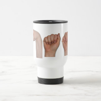 Mug Pamという名前を付けます。 トラベルマグ