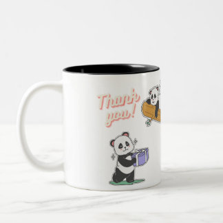 Mug Panda ツートーンマグカップ