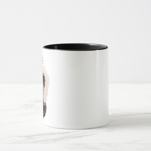 Mug Panda Personnalisé – Custom Panda Coffee Mug  マグカップ (中央)