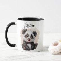 Mug Panda Personnalisé – Custom Panda Coffee Mug 