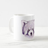 Mug panda roux コーヒーマグカップ (正面左)