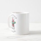 Mug papa poule papa cool, cadeau pour super papa コーヒーマグカップ (正面左)