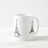 Mug Paris Eiffel Tour コーヒーマグカップ (正面右)