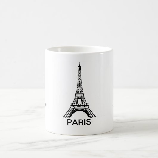 Mug Paris Eiffel Tour コーヒーマグカップ (中央)