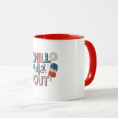 Mug-Patriotic 4th of July Coffee  マグカップ (正面右)