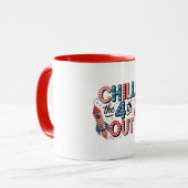 Mug-Patriotic 4th of July Coffee  マグカップ (正面左)