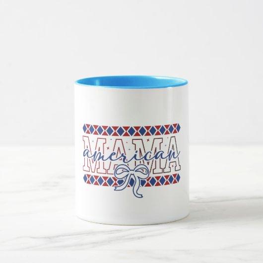 Mug-Patriotic Mom Coffee  マグカップ (中央)