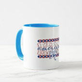Mug-Patriotic Mom Coffee  マグカップ (正面左)