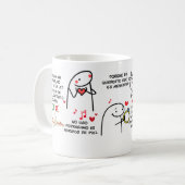 Mug "Pero Te Quiero" - Un regalo con sentimiento コーヒーマグカップ (正面左)