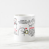 Mug "Pero Te Quiero" - Un regalo con sentimiento コーヒーマグカップ (中央)