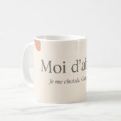mug personnalisé コーヒーマグカップ (正面左)