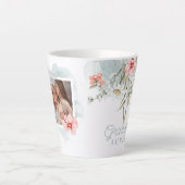  Mug personnalisé pour grand-mère カフェラテマグ (正面)