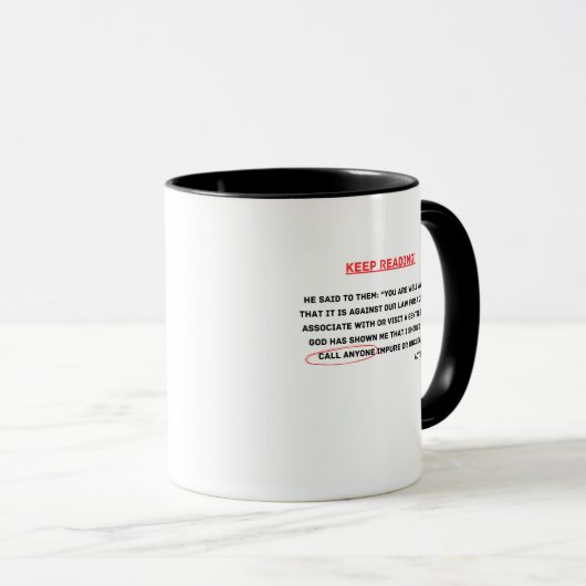 Mug Peter's Vision Bible マグカップ (正面右)