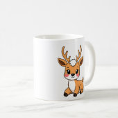 Mug Petit Cerf Kawaii コーヒーマグカップ (正面右)