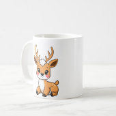 Mug Petit Cerf Kawaii コーヒーマグカップ (正面左)