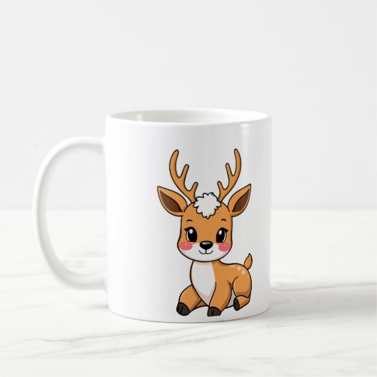 Mug Petit Cerf Kawaii コーヒーマグカップ (左)