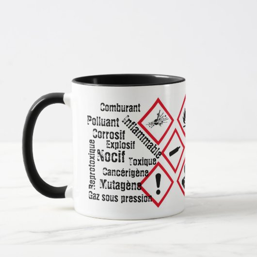 Mug Pictogrammes sécurité マグカップ (左)