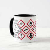 Mug Pictogrammes sécurité マグカップ (正面左)