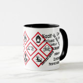 Mug Pictogrammes sécurité マグカップ (正面右)