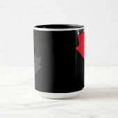 Mug Pingouins Hockey Canada N&B マグカップ (中央)