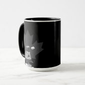 Mug Pingouins Hockey Canada N&B マグカップ (正面左)