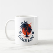 Mug plage コーヒーマグカップ (左)
