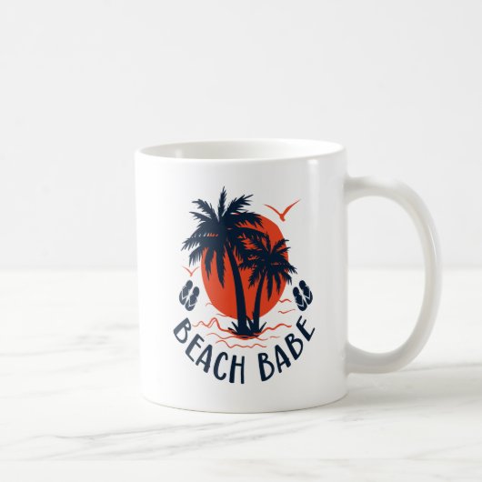 Mug plage コーヒーマグカップ (右)