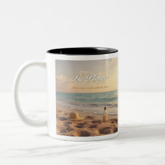 Mug Plage et Océan ツートーンマグカップ