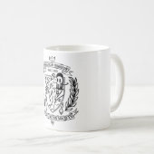 mug professeur horreur appreciation society コーヒーマグカップ (正面右)