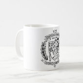 mug professeur horreur appreciation society コーヒーマグカップ (正面左)