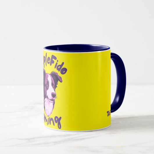  Mug (Purple) マグカップ (正面右)