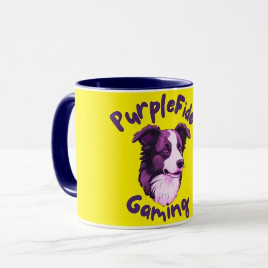  Mug (Purple) マグカップ (正面左)