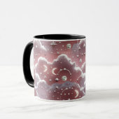 Mug - Quartz Pink Celestial Moon マグカップ (正面左)