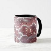 Mug - Quartz Pink Celestial Moon マグカップ (正面右)
