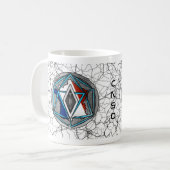 MUG RADIO  コーヒーマグカップ (正面左)