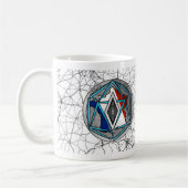 MUG RADIO  コーヒーマグカップ (左)