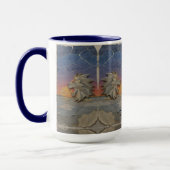 Mug – Roaring Sunset Lion マグカップ (左)
