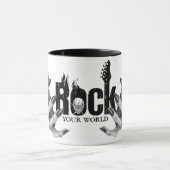Mug Rock your world マグカップ (中央)