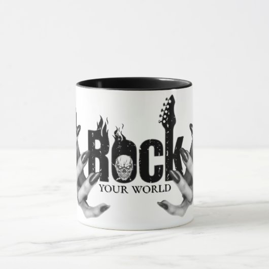 Mug Rock your world  マグカップ (中央)