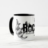 Mug Rock your world マグカップ (正面左)